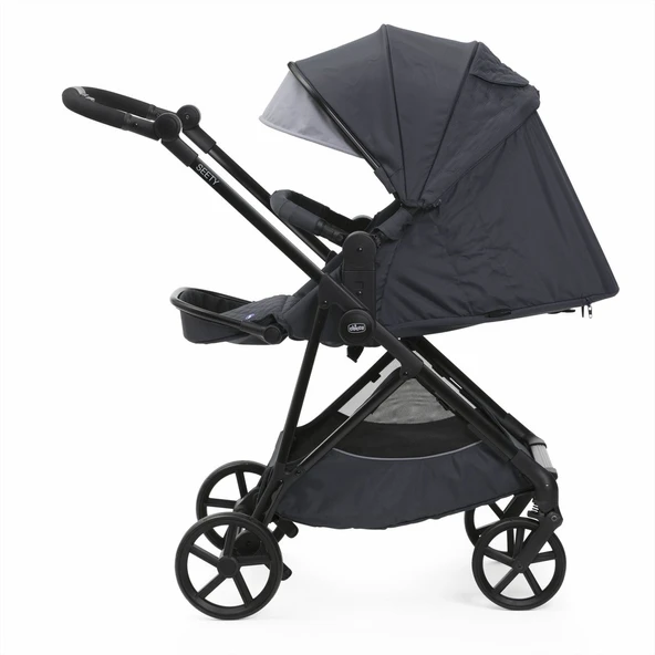 Chicco Seety Çift Yönlü Bebek Arabası - Boston Grey - Resim 4