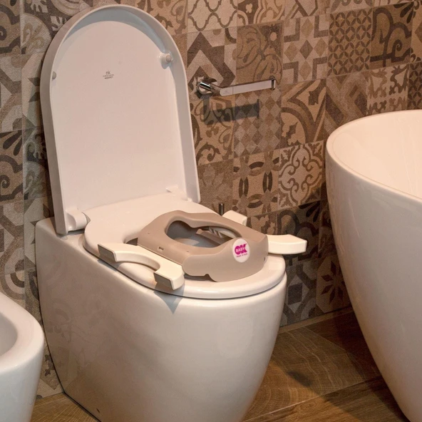 Okbaby Roady Katlanabilir Oturak & Klozet Adaptörü / A.Gri - Resim 6