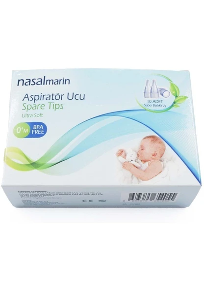 Nasalmarin Burun Aspiratörü Yedek Uç 10 Adet ürün görseli