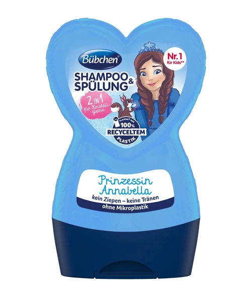 Bübchen Çocuk Şampuan & Balsamı 2 in 1 Prenses Anabella 230 ml ürün görseli