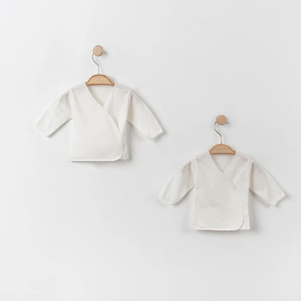 Sema Baby Yenidoğan 2'li İç Zıbın - Ekru ürün görseli