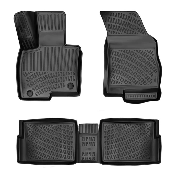 Rizline Jaecoo 7 2024 Ve Sonrası 3D Havuzlu Paspas Siyah ürün görseli