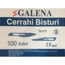 Bistürü Ucu 100 Adet No:22 ürün görseli