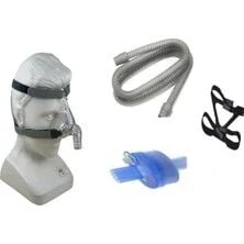 CPAP,BPAP MASKE FULL SET HORTUM,FİLTRE VE BAĞCIK HEDİYE ürün görseli 1