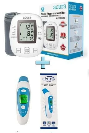 Medikaltec Ac-9080k Konuşan Koldan Tansiyon Aleti + Çanta+pi̇l Hedi̇yeli̇ Ac-9280 Kulaktan & Alından Ateş Ölçer - 3