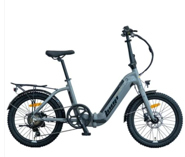 URBAN - 20 - Katlanır - 7 Vites - H.Disc - Elektrikli - Nardo Gri-Siyah/Sarı