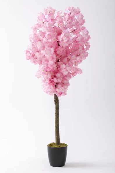 Güleç Yapay Çiçek Yapay Bahar Dalı Ağacı 150 Cm 30 Dal Açık Pembe