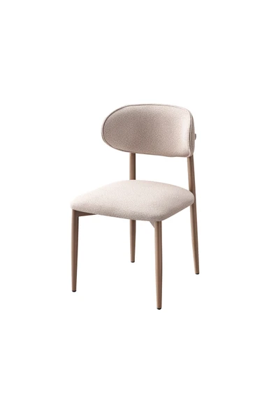 EDSY HOME Traverten 2 Sandalyeli Yuvarlak Masa Takımı ( Ayaklar Plastik ) - 8