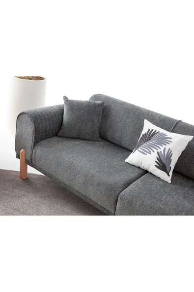 EDSY HOME Armoni 3'lü Koltuk Antrasit - 8