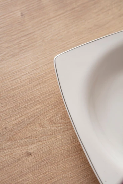 EDSY HOME Safir Meşe 2 Sandalyeli Yuvarlak Masa Takımı ( Ayaklar Plastik ) - Resim 6