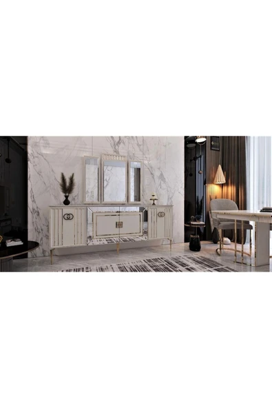 EDSY HOME Arya Gold Yatak Odası Takımı - Resim 4