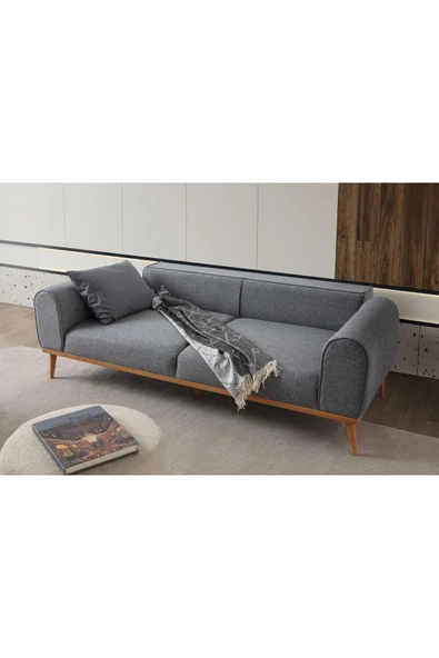 EDSY HOME Rebull 3+3+1+1 Koltuk Takımı Gri Renk - 5