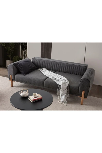 EDSY HOME Galata 3+1 Koltuk Takımı Antrasit - 3