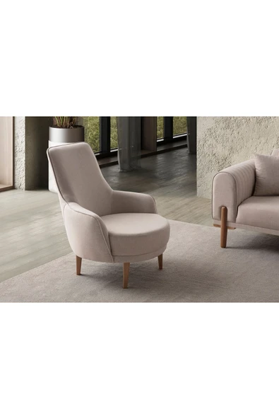 EDSY HOME Galata 3+3+1 Koltuk Takımı Sütlü Kahve - 8