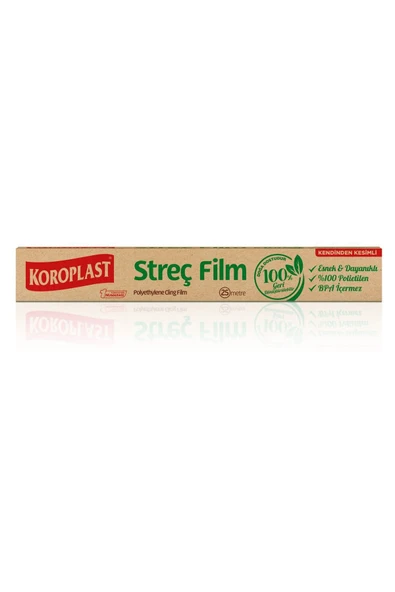 Koroplast Doğal Streç Film 25 Mt
