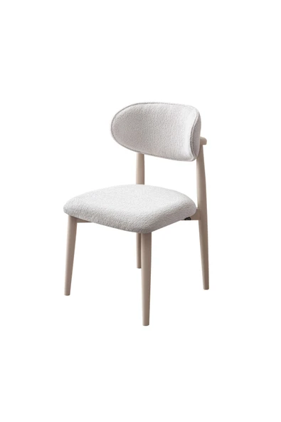 EDSY HOME Mermer Desen Oval 4 Sandalyeli Masa Takımı ( Ayaklar Plastik ) - 8