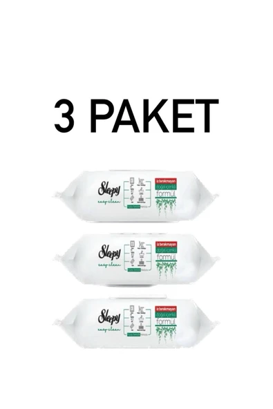 Sleepy Yüzey Temizlik Mendili Havlusu 3x100 (300 YAPRAK) ürün görseli