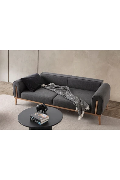 EDSY HOME Riva 3+1 Koltuk Takımı Antrasit - 4