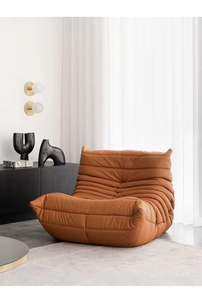 EDSY HOME Puffer Relax Kiremit Berjer ürün görseli