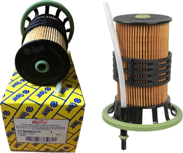 Opar Pipetli Yakıt Filtresi - Fiat Fiorino Euro 4- 1.3 D Multijet 16V - (Dizel) Pipetli Yakıt Filtre