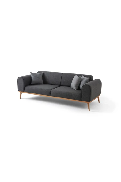 EDSY HOME Rebull 3+3 Koltuk Takımı Antrasit - 5