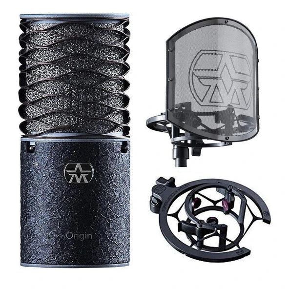 Origin Black Bundle Condenser Mikrofon Paketi (Siyah)