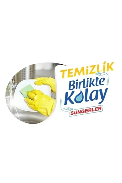 Koroplast 5 Li Oluklu Bulaşık Süngeri - 2