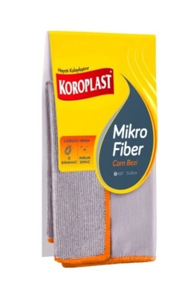 Koroplast İz Bırakmayan Mikrofiber Cam Bezi 1 Adet