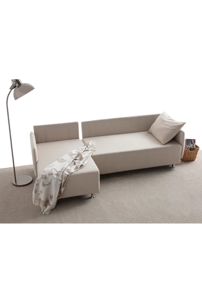 EDSY HOME Mondy Köşe Koltuk Takımı Krem - Resim 8