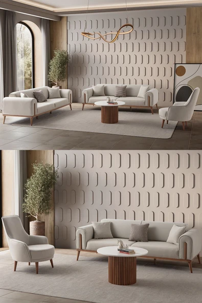 EDSY HOME Riva 3+3+1+1 Koltuk Takımı