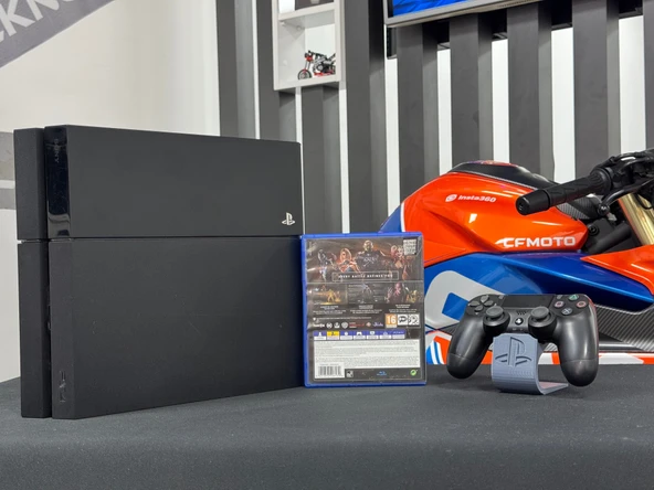 PlayStation 4 Fat 500GB Tek Kol + İnjustice 2 Oyun CD’si (İKİNCİ EL) - 5