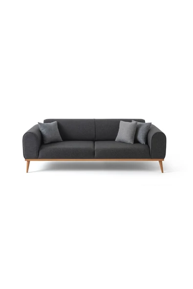 EDSY HOME Rebul 3+3+1 Koltuk Takımı Antrasit - 5