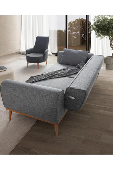 EDSY HOME Rebull 3+1 Koltuk Takımı Gri - 3