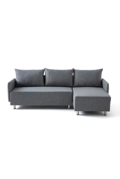 EDSY HOME Mondy Köşe Koltuk Takımı Gri - 6