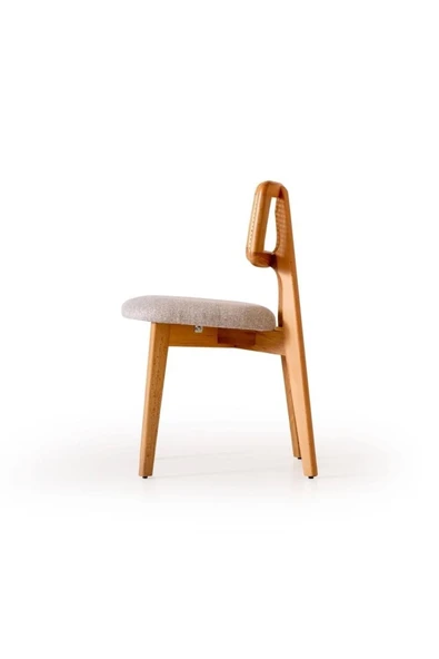 EDSY HOME Holly Natural Hasır Bukle Kumaş - Resim 3