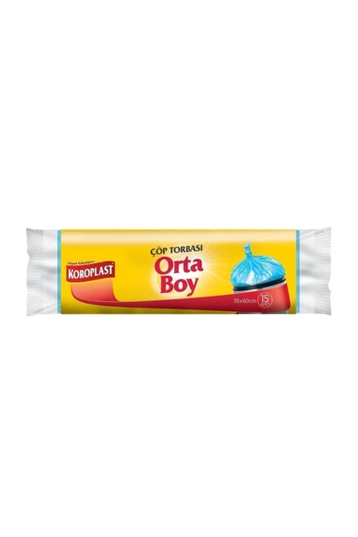 Koroplast Çöp Torbası Orta Boy 15 Li X 12 Paket - 2