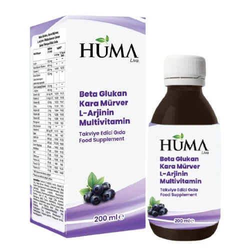 Huma Beta Glukan Kara Mürver L-Arjinin Multivitamin 200ml