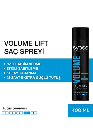 Syoss Volume Lift Saç Spreyi 400 ml x 2 Adet - 2