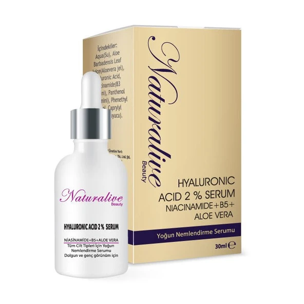 Naturalive Hyaluronic Acid %2 Serum 30ml