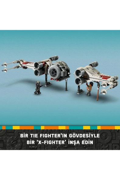 LEGO ® Star Wars™ TIE Fighter ve X-Wing Birleşimi 75393 - 9 Yaş ve Üzeri Yapım Seti (1063 Parça) - 7