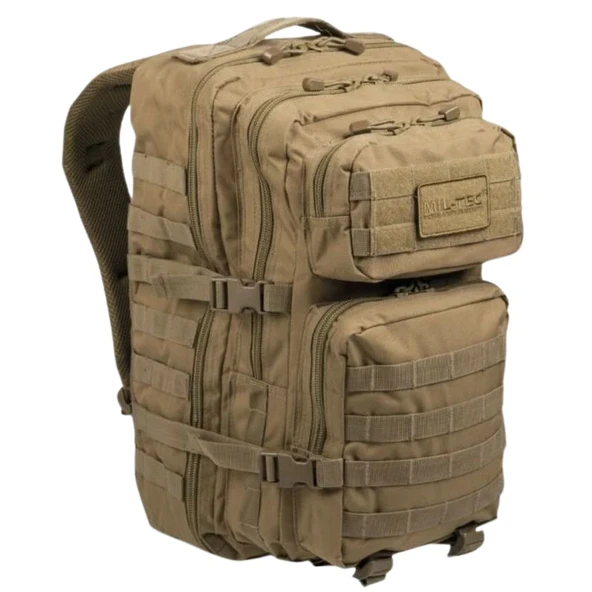 Taktikal Sırt Çantası - Mil-Tec Trum - 36 lt - Coyote - (14002205) - 1