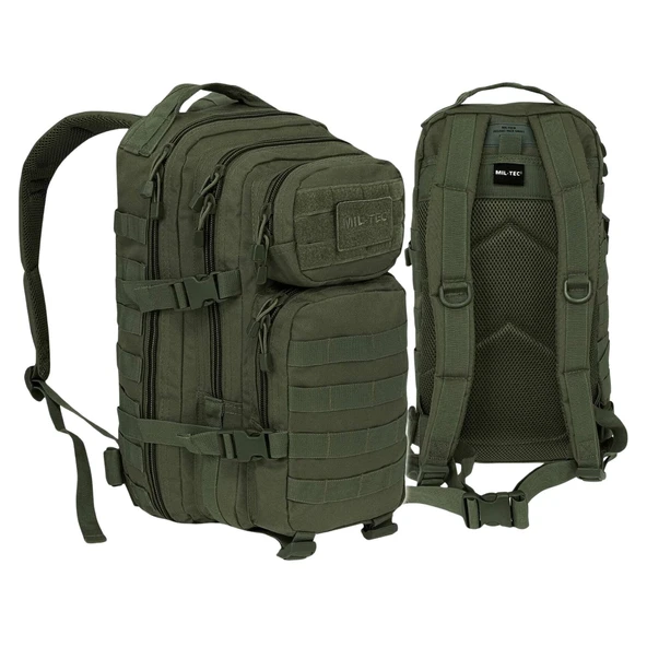 Taktikal Sırt Çantası - Mil-Tec Trum - 20 lt - Yeşil - (14002001) - 2