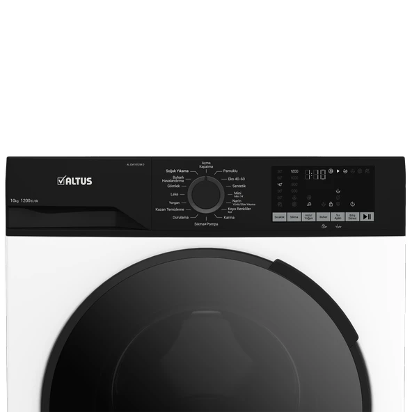 Altus AL CM 101254 D 1200 Devir 10 kg Çamaşır Makinesi - 4