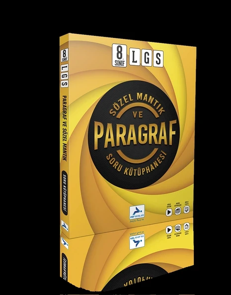 PARAF YAYINLARI 8. Sınıf Sözel Mantık ve Paragraf Soru Kütüphanesi ürün görseli
