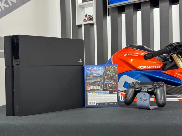 PlayStation 4 Fat 500GB Tek Kol + Far Cry 4 Oyun CD’si (İKİNCİ EL) - 5