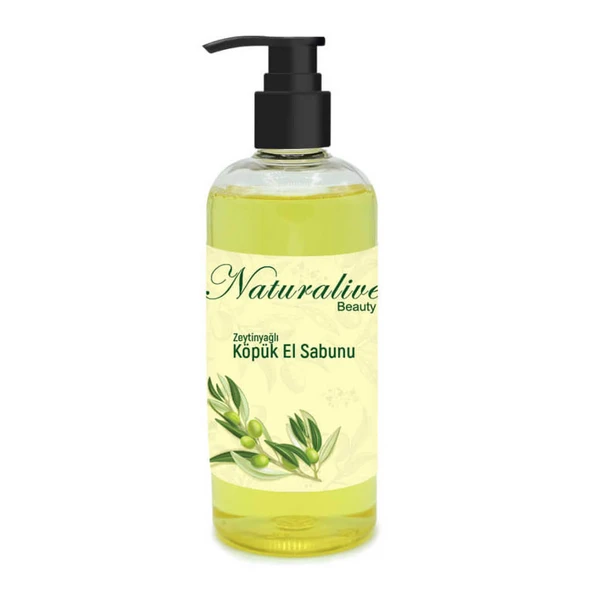 Naturalive Zeytinyağlı Köpük Sabun 500ml