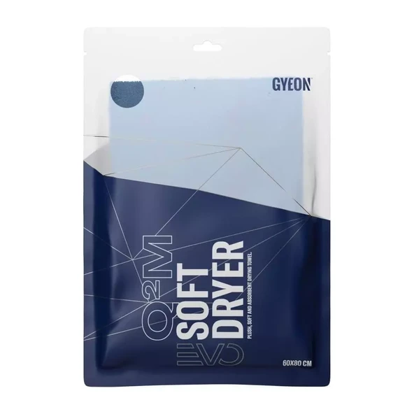 GYEON Q²M Soft Dryer EVO Lazer Kesim Peluş Kurulama Havlusu - 60x80 cm - 1