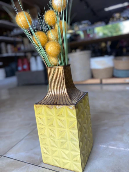 METAL SARI VAZO 42*18 CM - 5