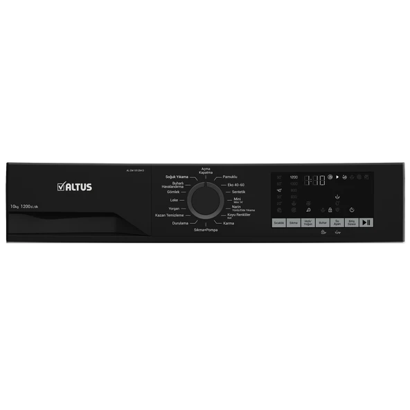 Altus AL CM 101254 D 1200 Devir 10 kg Çamaşır Makinesi - 7