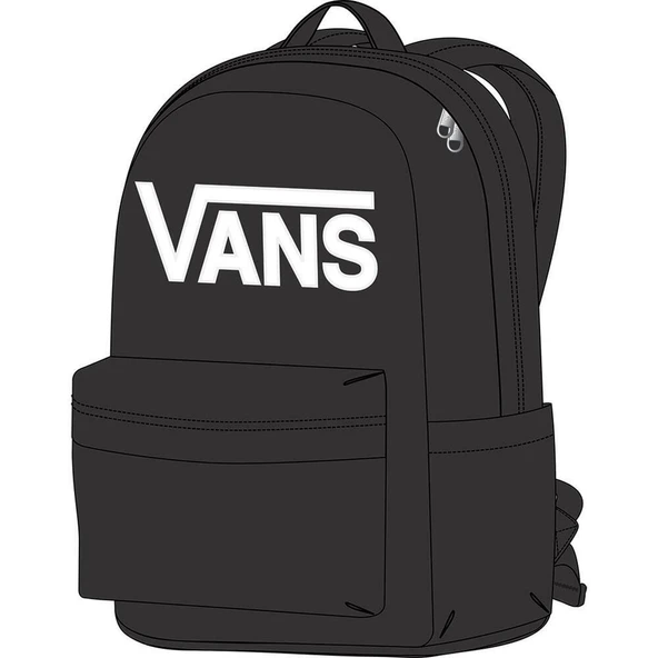 Vans Old Skool Drop V Backpack Unisex Sırt Çantası VN000H4ZBLK1 - Resim 9